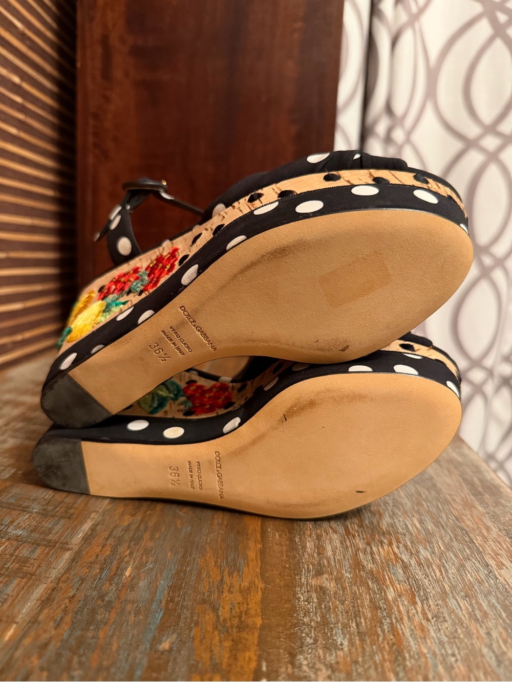 ❤️ Stunning Authentic Dolce & Gabbana Sandals Size 6 - Picture 7 of 7